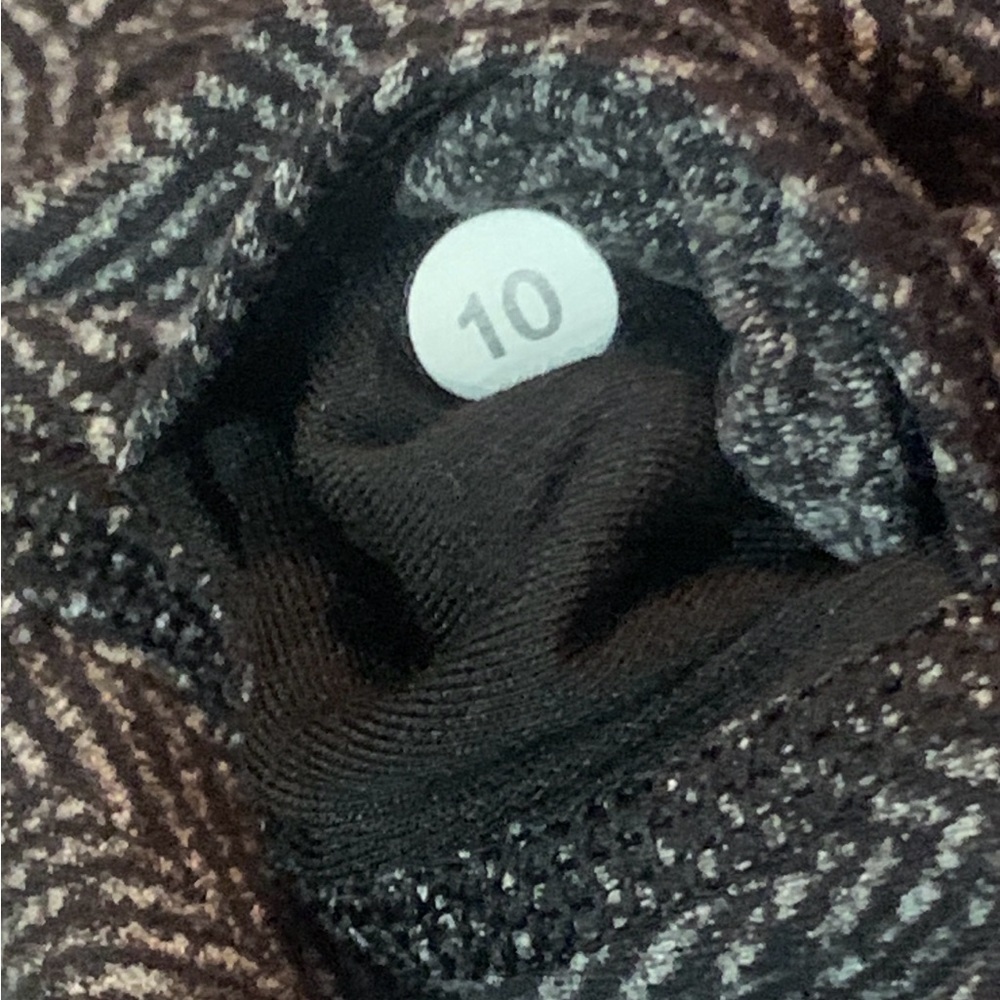 Lululemon Wunder Under legging 25" Inseam 30”waist Heathered Herringbone Size 10 - Picture 4 of 5